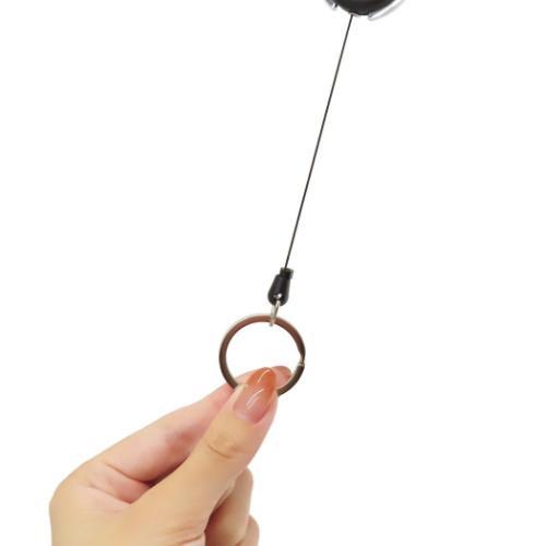 ハローキティ リール付きキーホルダー メタリール 桜着物 サンリオ キャラクター グッズ