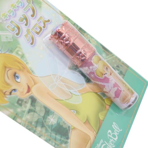 ピーターパン キッズコスメ ストーン付リップグロス ティンカーベル ディズニー キャラクター グッズ メール便可