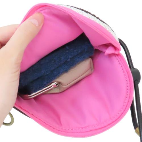 スヌーピー スマホポーチ IP.BRピローニット.Peanuts-9O ピロードールミニポーチ Ice cream ピーナッツ キャラクター グッズ メール便可