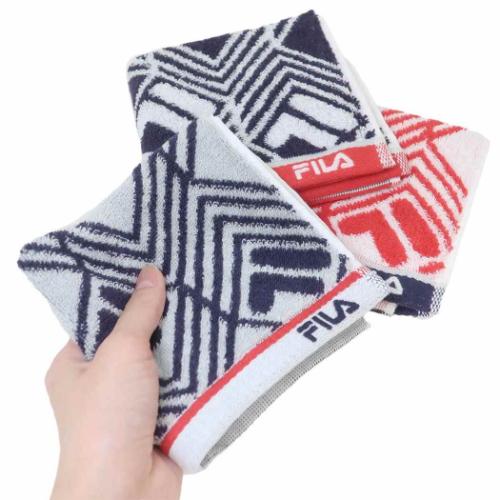 フィラ ミニタオル タオルチーフ R FILA スポーツブランド グッズ メール便可