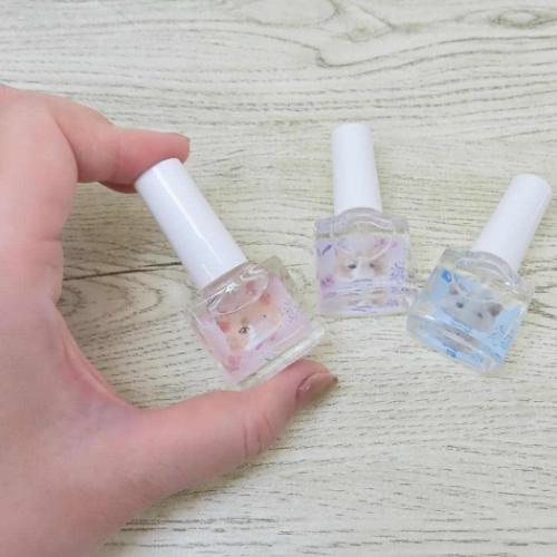 フラワーシャトン コスメ雑貨 ネイルオイル ブリティッシュ ねこ かわいい グッズ メール便可