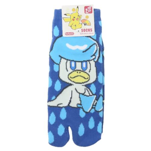 ポケットモンスター 女性用靴下 足袋ソックス クワッス モダン ポケモン キャラクター グッズ メール便可