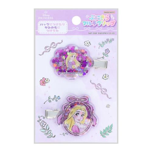 塔の上のラプンツェル ヘアアクセ ぷにきらマルチクリップ ゆめはぴ ラプンツェル ディズニープリンセス メール便可