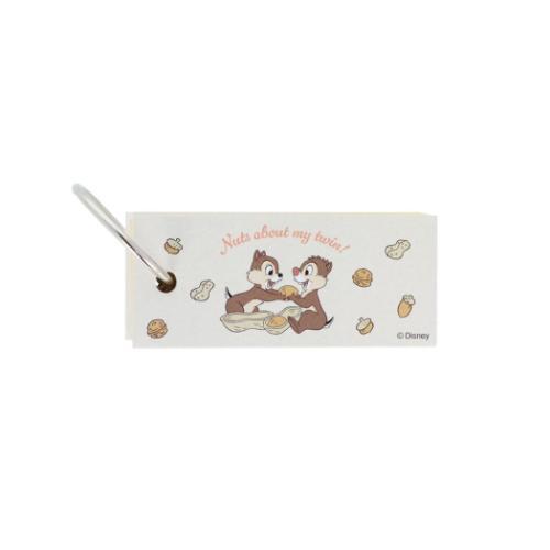 チップ&デール ワードカード 単語帳 ディズニー キャラクター グッズ メール便可