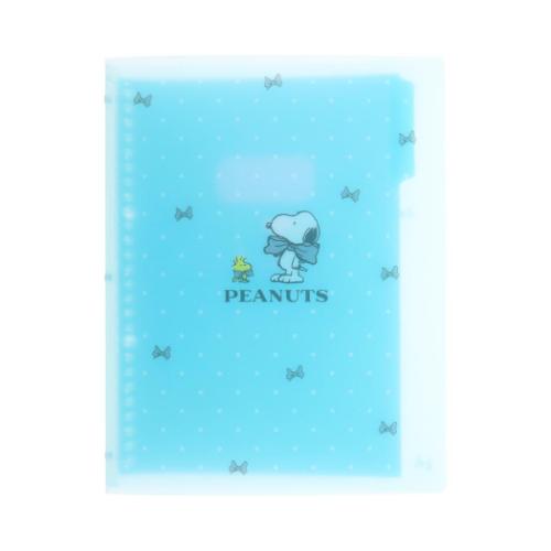 スヌーピー バインダー ルーズリーフバインダー B5 26穴 ピーナッツ キャラクター グッズ メール便可