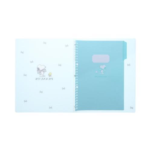 スヌーピー バインダー ルーズリーフバインダー B5 26穴 ピーナッツ キャラクター グッズ メール便可