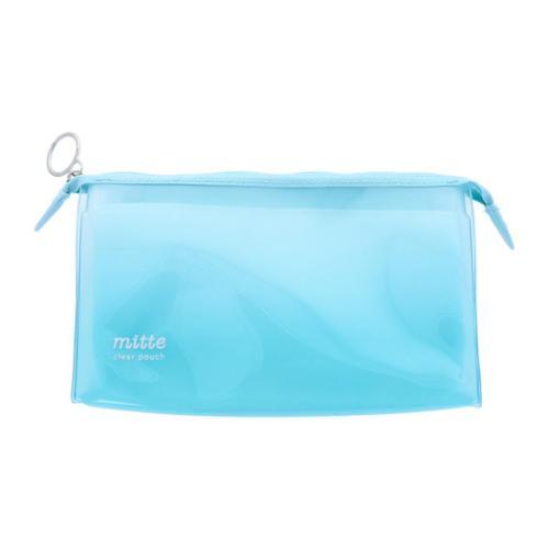 mitte ミッテ ペンポーチ クリアポーチ マチ morning シンプル グッズ