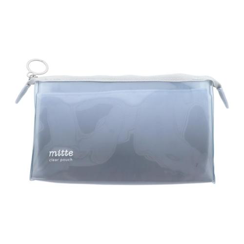 mitte ミッテ ペンポーチ クリアポーチ マチ cloudy シンプル グッズ