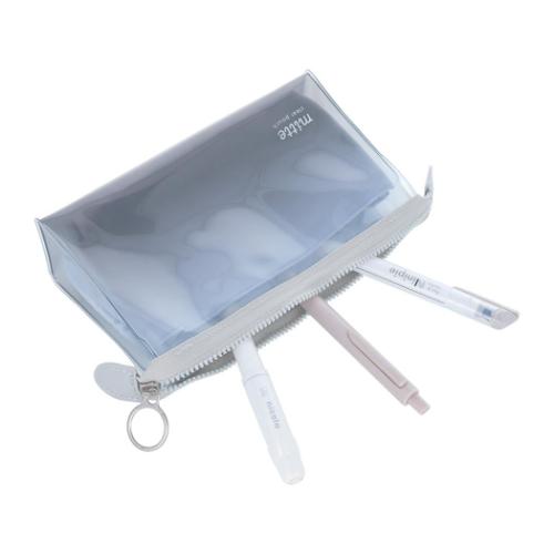 mitte ミッテ ペンポーチ クリアポーチ マチ cloudy シンプル グッズ