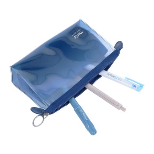 mitte ミッテ ペンポーチ クリアポーチ マチ midnight シンプル グッズ