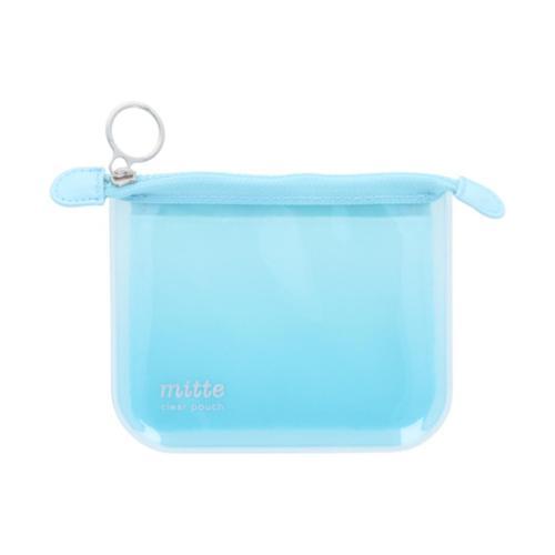 mitte ミッテ ミニポーチ クリアポーチミニ フラット morning シンプル グッズ メール便可