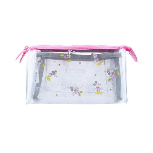 ミッキーマウス ペンケース クリアポーチ mitte マチ ディズニー キャラクター グッズ