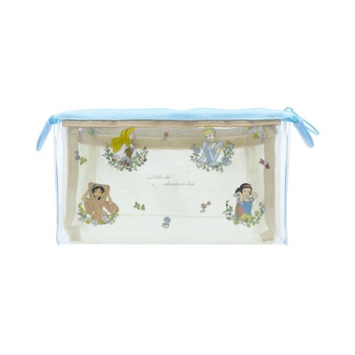 ディズニープリンセス ペンケース クリアポーチ mitte マチ ディズニー キャラクター グッズ