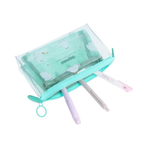 ベイマックス ペンケース クリアポーチ mitte マチ ディズニー キャラクター グッズ