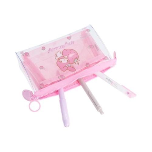 マイメロディ ペンケース クリアポーチ mitte マチ サンリオ キャラクター グッズ