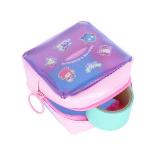 クレヨンしんちゃんxサンリオキャラクターズ クリアポーチ カラーポーチ B サンリオ キャラクター グッズ