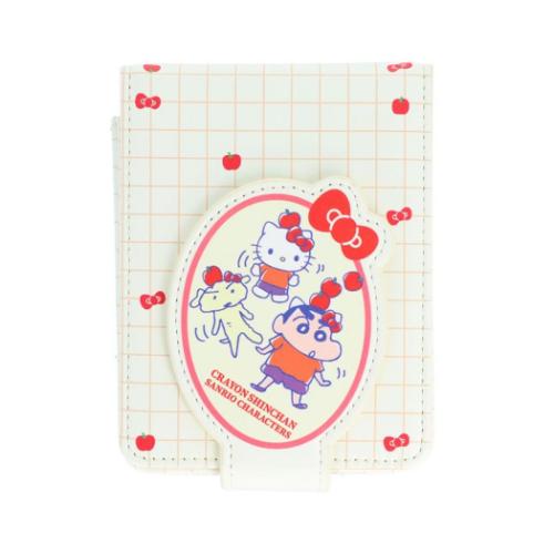 クレヨンしんちゃんxサンリオキャラクターズ ミニポーチ マルチポーチ イエロー サンリオ キャラクター グッズ