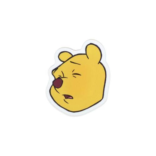 くまのプーさん クリップ アクリルクリップ こまり顔 ディズニー キャラクター グッズ メール便可