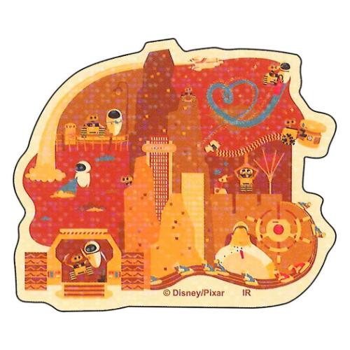 ピクサー ステッカー キャラクター ホログラムステッカーセット ディズニー キャラクター グッズ メール便可