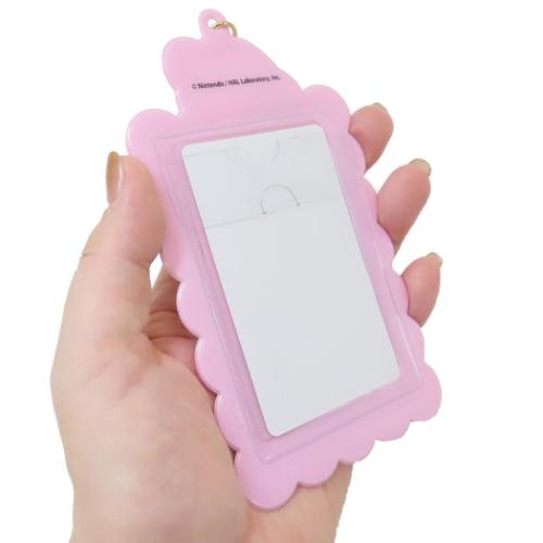 星のカービィ 定期入れ パスケースキーホルダー キャラクター グッズ メール便可