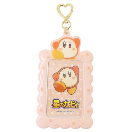 星のカービィ 定期入れ パスケースキーホルダー ワドルディ キャラクター グッズ メール便可