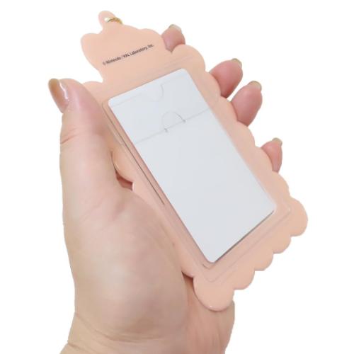 星のカービィ 定期入れ パスケースキーホルダー ワドルディ キャラクター グッズ メール便可