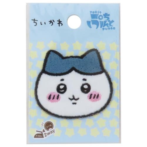 ちいかわ ワッペン 刺繍ワッペン 2way ハチワレ キャラクター グッズ メール便可