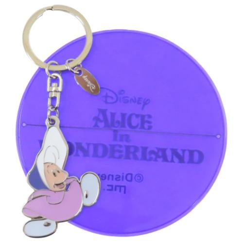 ふしぎの国のアリス キーリング PVCケース入りキーホルダー ヤングオイスター ディズニー キャラクター グッズ メール便可