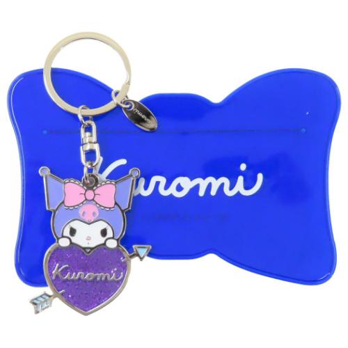 クロミ キーリング PVCケース入りキーホルダー サンリオ キャラクター グッズ メール便可