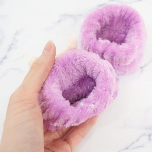 クレヨンしんちゃん 生活雑貨 吸水リストバンド パープル アニメキャラクター グッズ