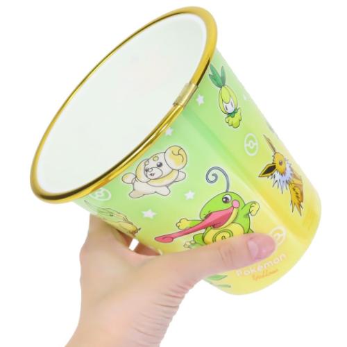 ポケットモンスター 卓上ゴミ箱 プチダストボックス グラデーション グリーン＆イエロー ポケモン キャラクター グッズ