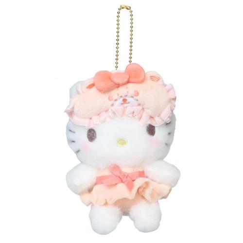 ハローキティ マスコット ミニぬいぐるみボールチェーン なかよしパジャマ サンリオ キャラクター グッズ
