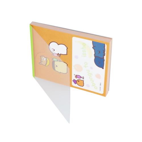 お文具といっしょ メモ帳 メッセージメモ フルーツジュース キャラクター グッズ メール便可