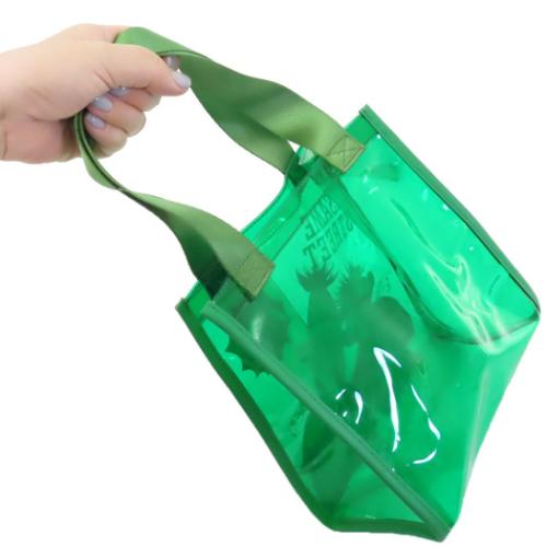 セサミストリート トートバッグ クリアミニトート GR グリーン キャラクター グッズ