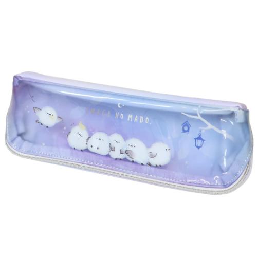 ペンケース スリムオープントレーペンポーチ エナガノマド かわいい グッズ