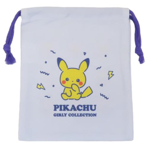 ポケットモンスター 巾着袋 キャラクター巾着S パープル ポケモン キャラクター グッズ メール便可