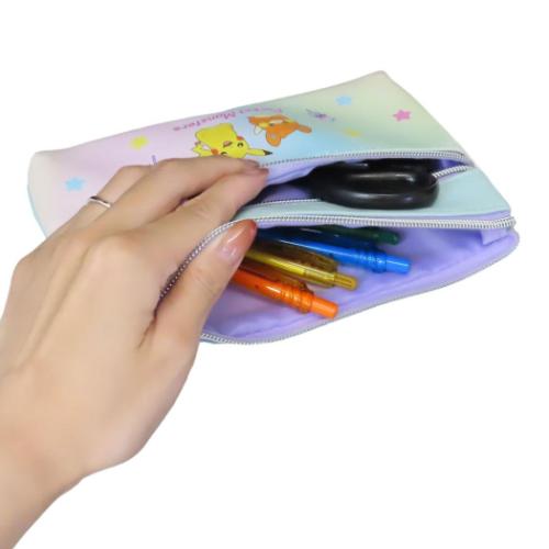 ポケットモンスター ペンポーチ フラットポーチ ミント ポケモン キャラクター グッズ メール便可