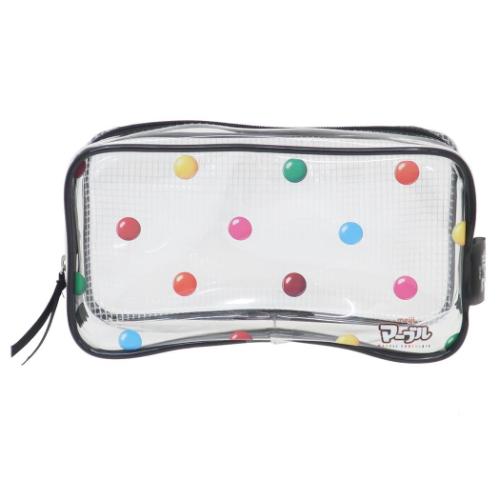 マーブル ペンポーチ クリアポーチ お菓子パッケージ キャラクター グッズ