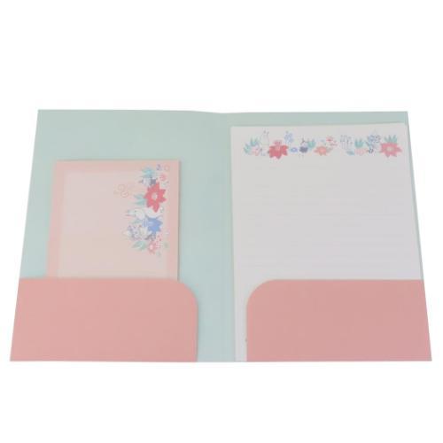 ムーミン 手紙セット ケース入りレター はなとかくれんぼ 北欧 キャラクター グッズ メール便可