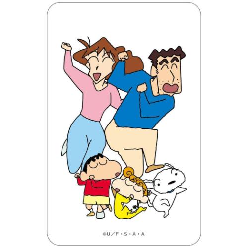 クレヨンしんちゃん カード まじかる百貨店クリアカード ファミリー 10 アニメキャラクター グッズ メール便可