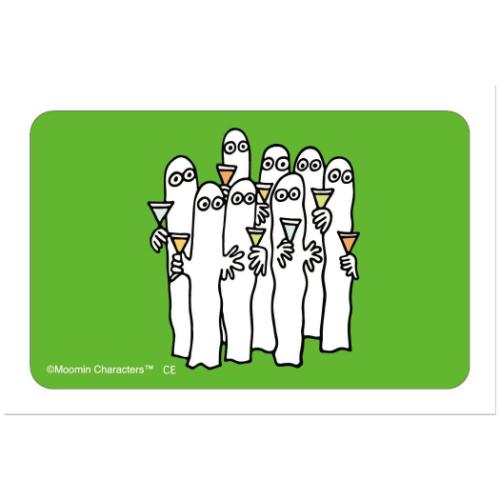 ムーミン シール まじかる百貨店ステッカー ニョロニョロ 9 北欧 キャラクター グッズ メール便可