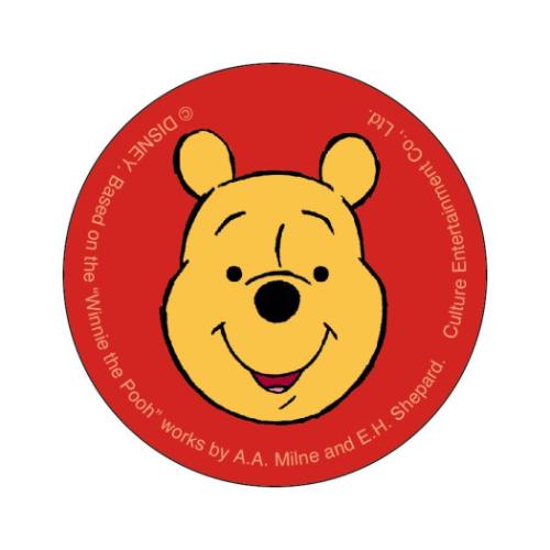 くまのプーさん カンバッジ まじかる百貨店缶バッジ 1 ディズニー キャラクター グッズ メール便可