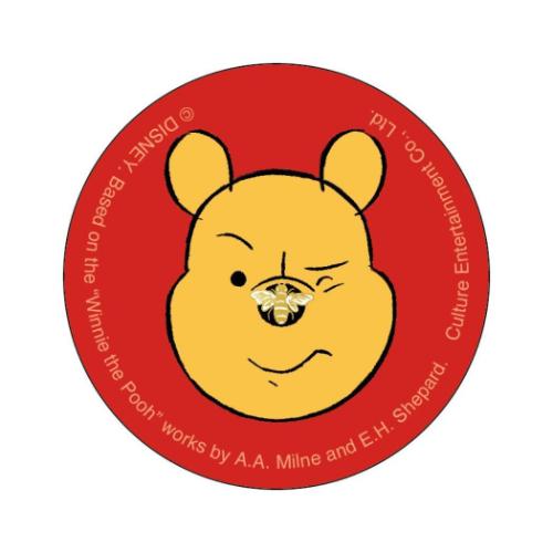 くまのプーさん カンバッジ まじかる百貨店缶バッジ 1 ディズニー キャラクター グッズ メール便可