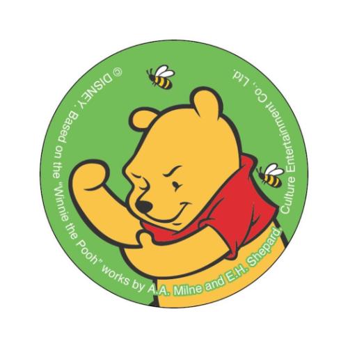 くまのプーさん カンバッジ まじかる百貨店缶バッジ 2 ディズニー キャラクター グッズ メール便可