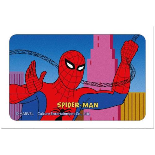 スパイダーマン シール まじかる百貨店ステッカー 3 MARVEL キャラクター グッズ メール便可