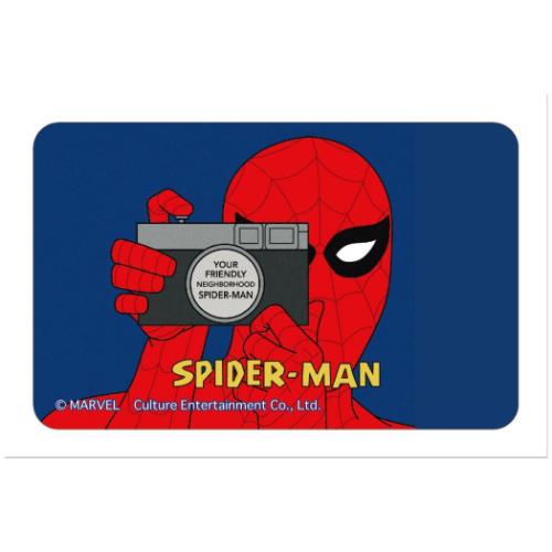 スパイダーマン シール まじかる百貨店ステッカー 3 MARVEL キャラクター グッズ メール便可