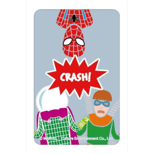 スパイダーマン シール まじかる百貨店ステッカー 5 MARVEL キャラクター グッズ メール便可