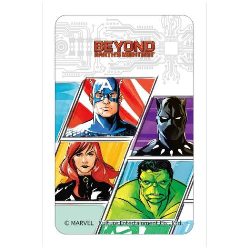 アベンジャーズ シール まじかる百貨店ステッカー 1 MARVEL キャラクター グッズ メール便可