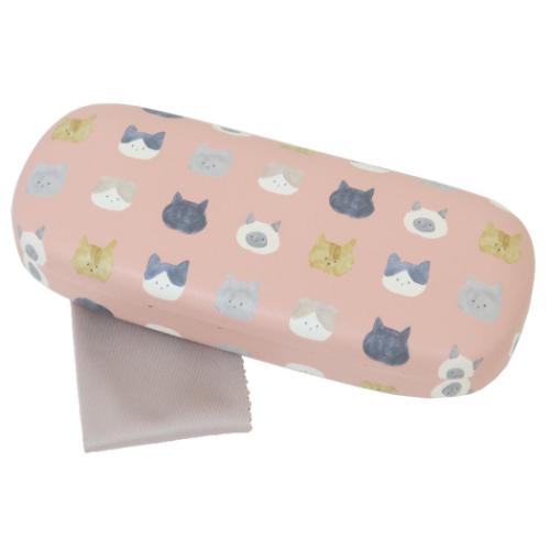 眼鏡ケース クロス付きメガネケース ニャンズ プレゼント グッズ