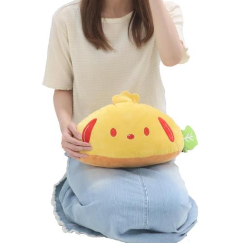 ポチャッコ クッション ダイカットクッション ポチャッコオムライス サンリオ キャラクター グッズ